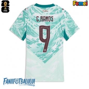 Portugalia Goncalo Ramos #9 Echipament de Fotbal Replică Mondial 2026 Femei Deplasare